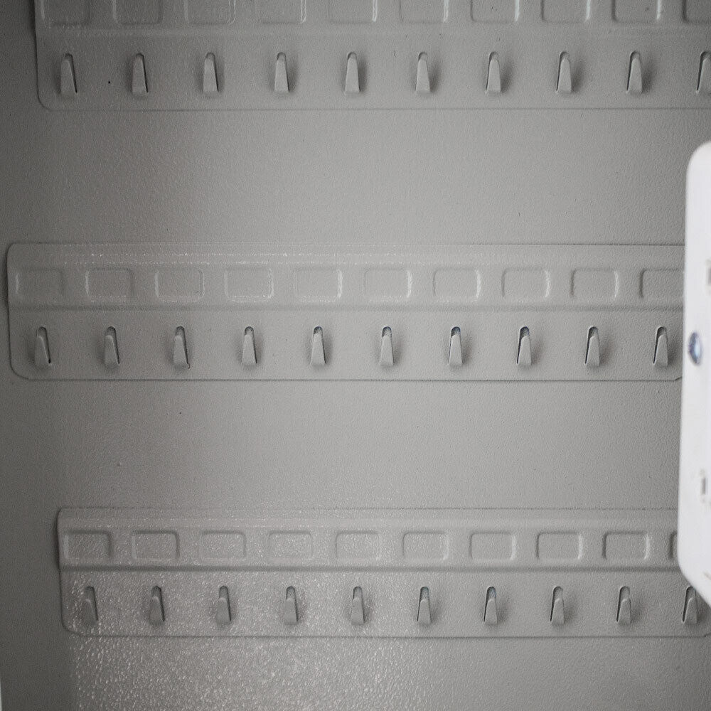 Trezor s elektronickým zámkem pro firmy na klíče 48 háčků BITUXX bílý M18919